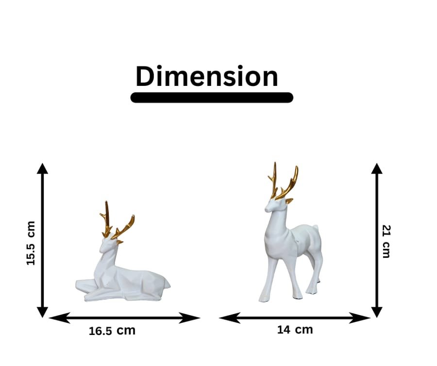 Manufacturer of Pair Of Deer Statue Corporate Gifts, Wedding Gifts photo 2