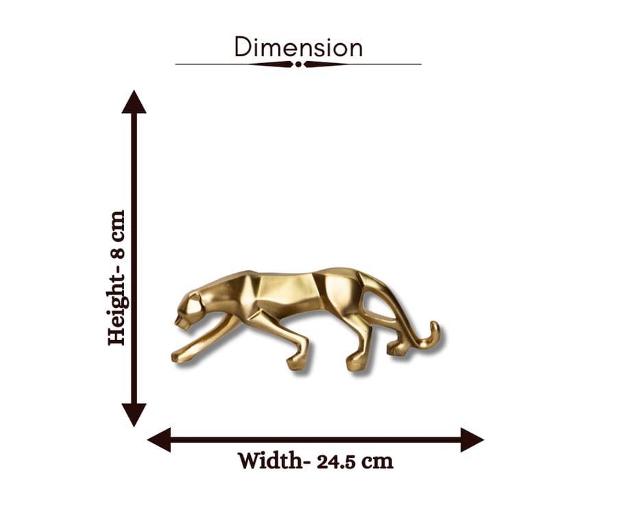 Resin Panther Showpiece Manufacturer Corporate Gifts, Wedding Gifts photo 2