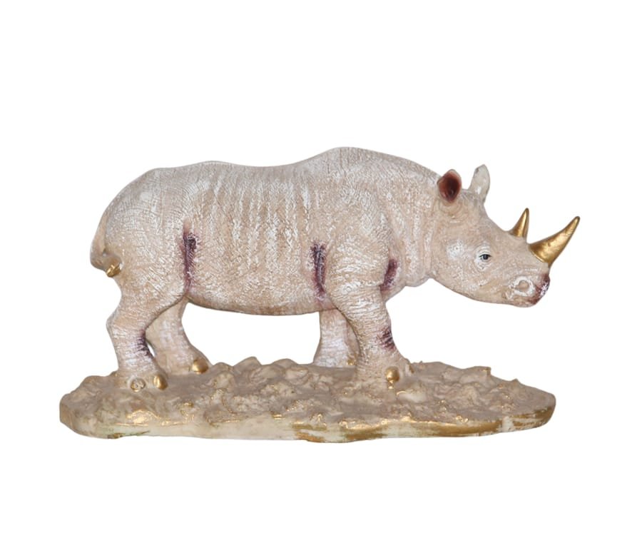 Handicraft Resin White shade Genda Animal showpiece for hom decor Corporate Gifts, Wedding Gifts photo 4