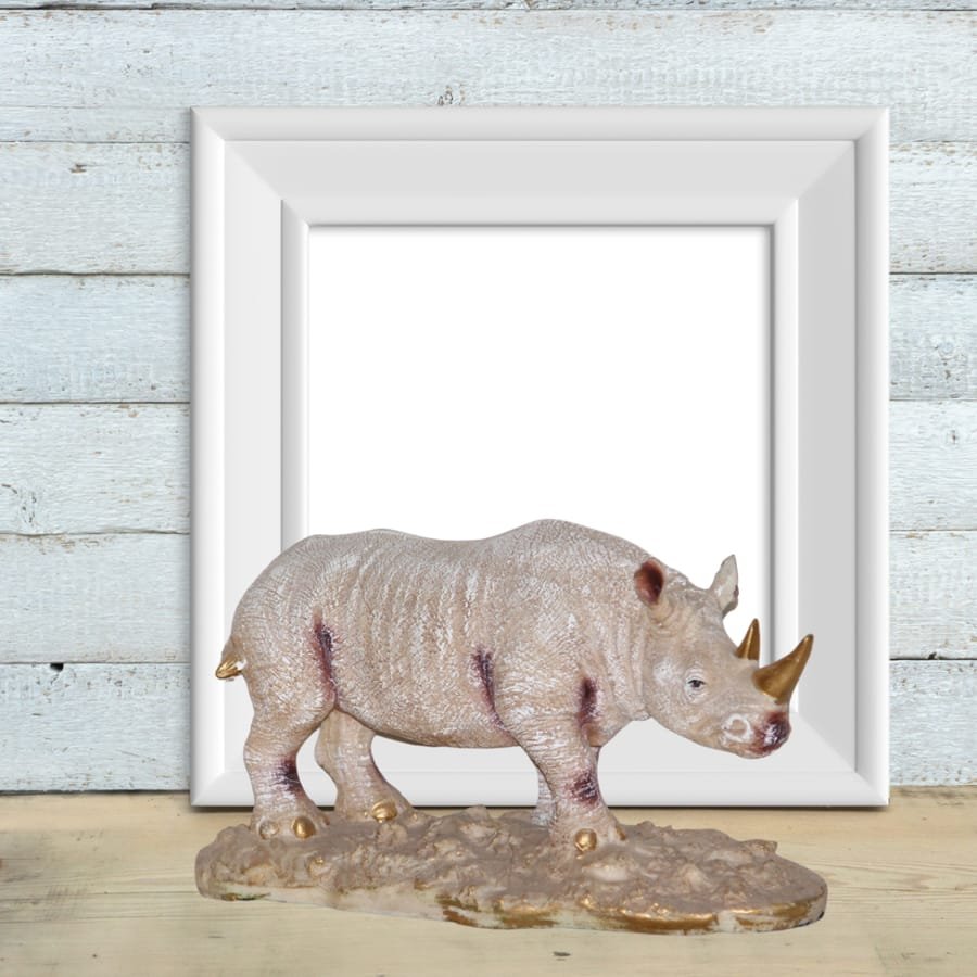 Handicraft Resin White shade Genda Animal showpiece for hom decor Corporate Gifts, Wedding Gifts photo 8