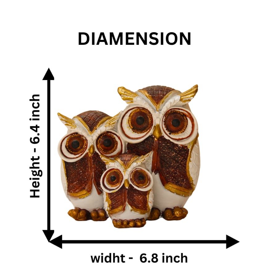Polyresin Owl Set Corporate Gifts, Wedding Gifts photo 2