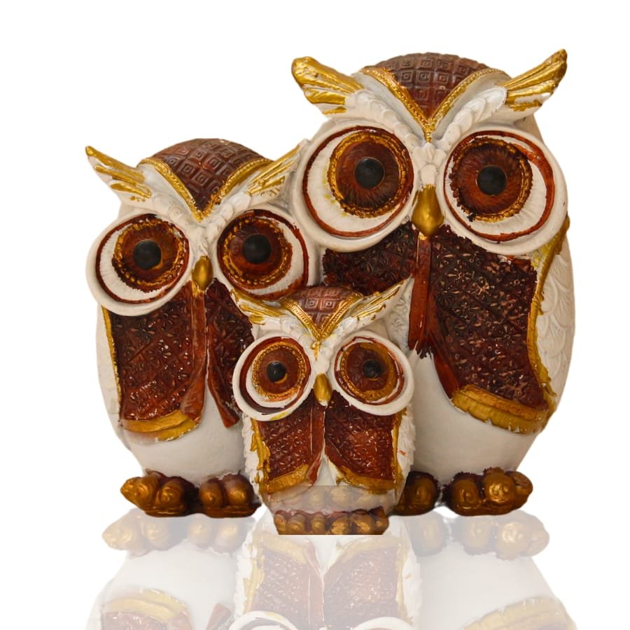 Polyresin Owl Set Corporate Gifts, Wedding Gifts photo 3