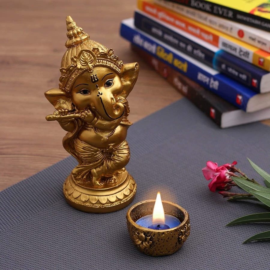 Playing Flute Lord Ganesh Statue Manufacturer Corporate gifts, Wedding gifts