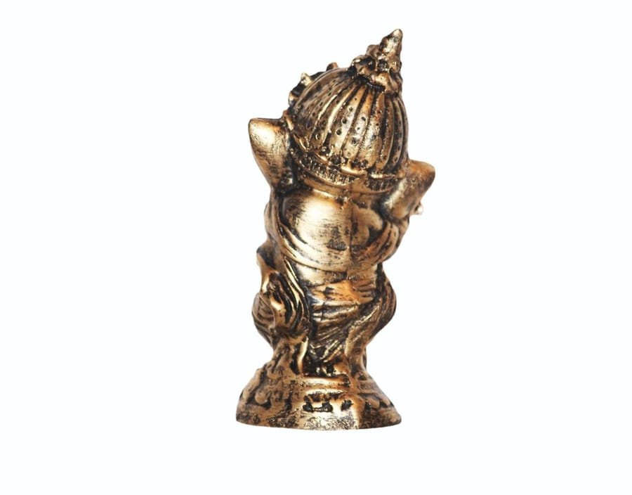 Lord Ganesh Playing Flute Statue Corporate Gifts, Wedding Gifts photo 5