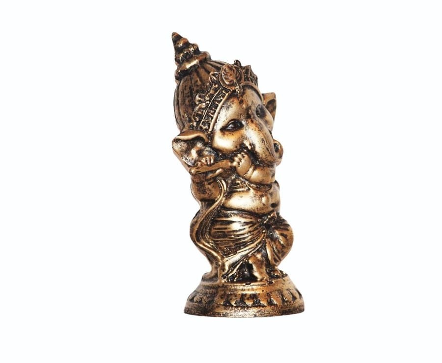Lord Ganesh Playing Flute Statue Corporate Gifts, Wedding Gifts photo 6