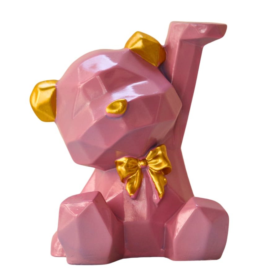 Teddy Statue with Plate Corporate Gifts, Wedding Gifts photo 3