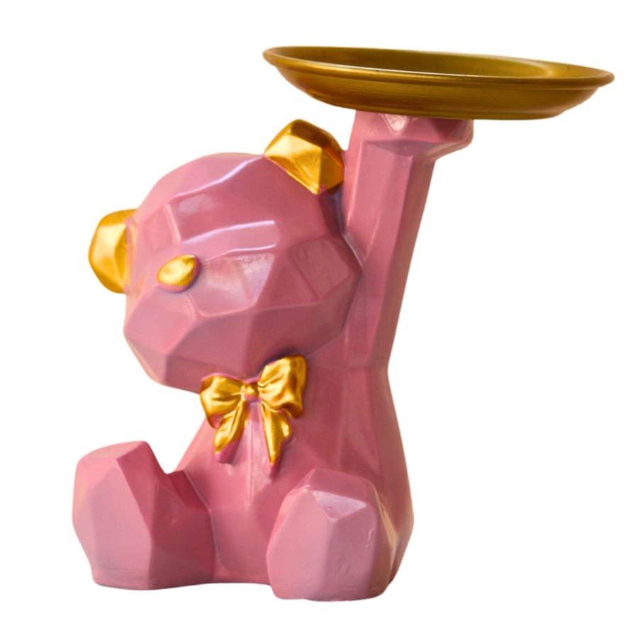 Teddy Statue with Plate Corporate Gifts, Wedding Gifts photo 5