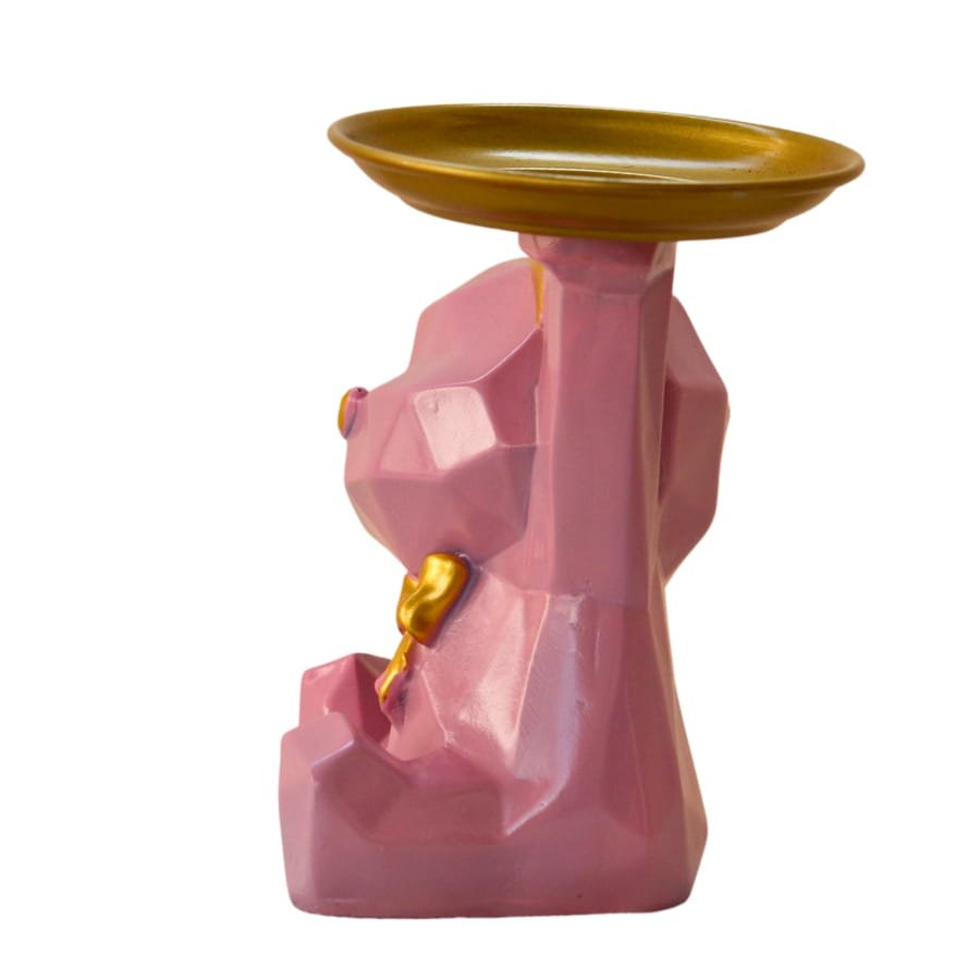 Teddy Statue with Plate Corporate Gifts, Wedding Gifts photo 6