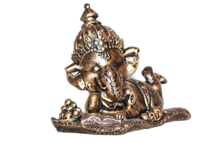 Golden Resin Ganesh Statue Corporate Gifts, Wedding Gifts photo 2