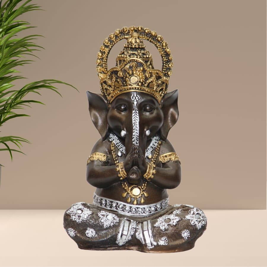 Praying Ganesh Idol Statue Corporate Gifts, Wedding Gifts