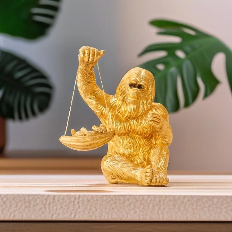 Resin Chimpanzee Statues Corporate Gifts, Wedding Gifts