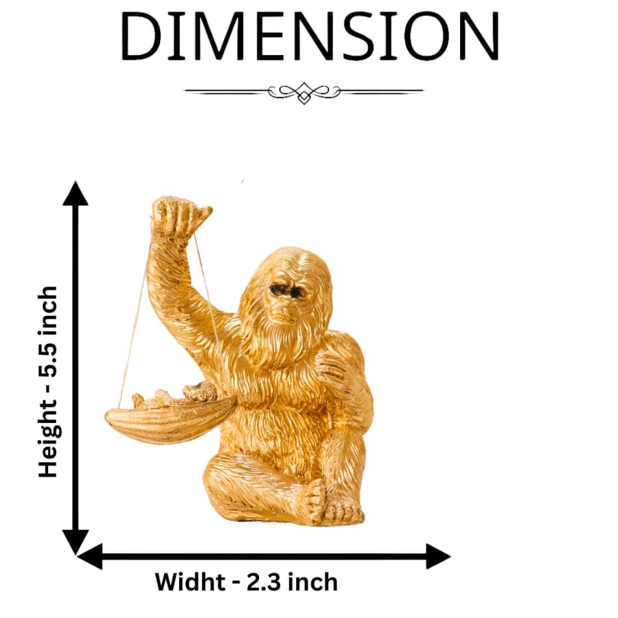 Resin Chimpanzee Statues Corporate Gifts, Wedding Gifts photo 2