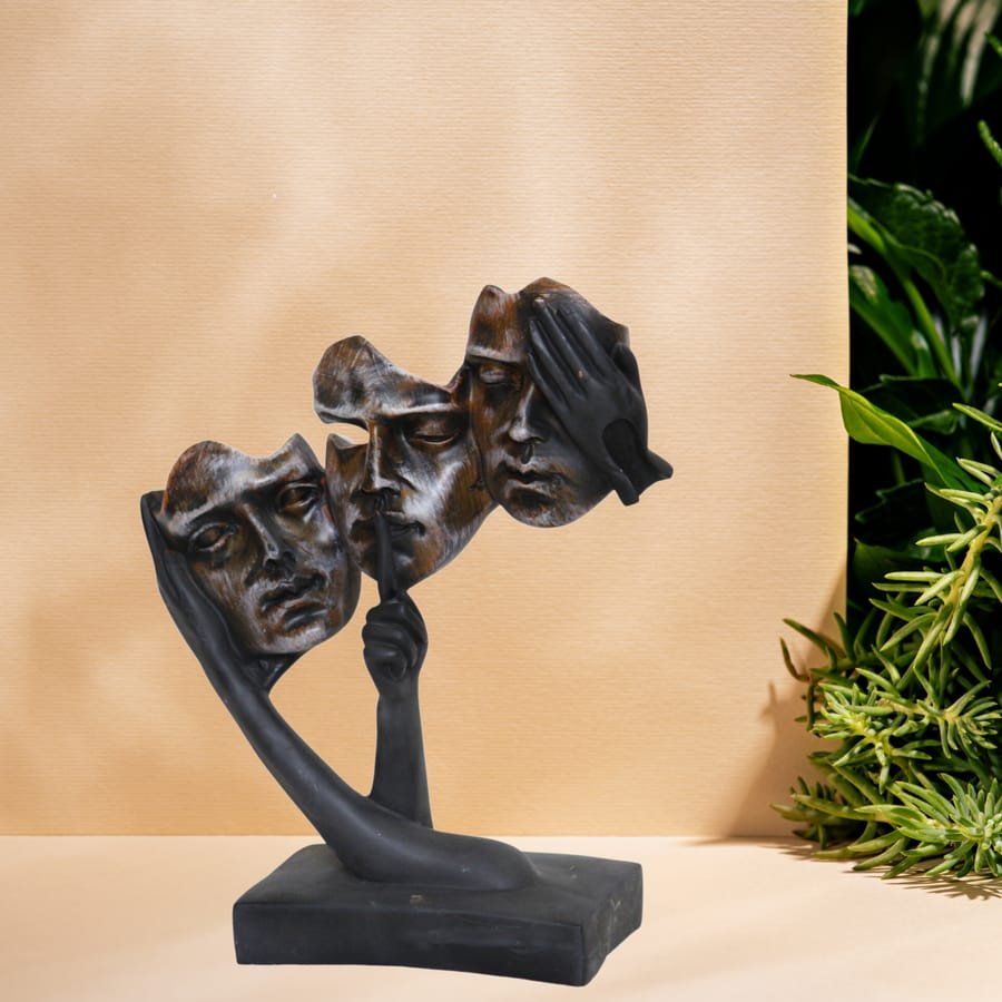 Creative New Statue Real Human Face Statue Manufacturer Corporate Gifts, Wedding Gifts