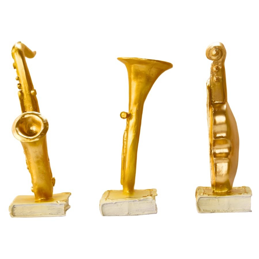 Set Of 3 Musical Instrument Showpiece Corporate Gifts, Wedding Gifts photo 5